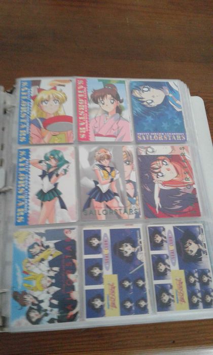 Sailor moon karty kolekcjonerskie