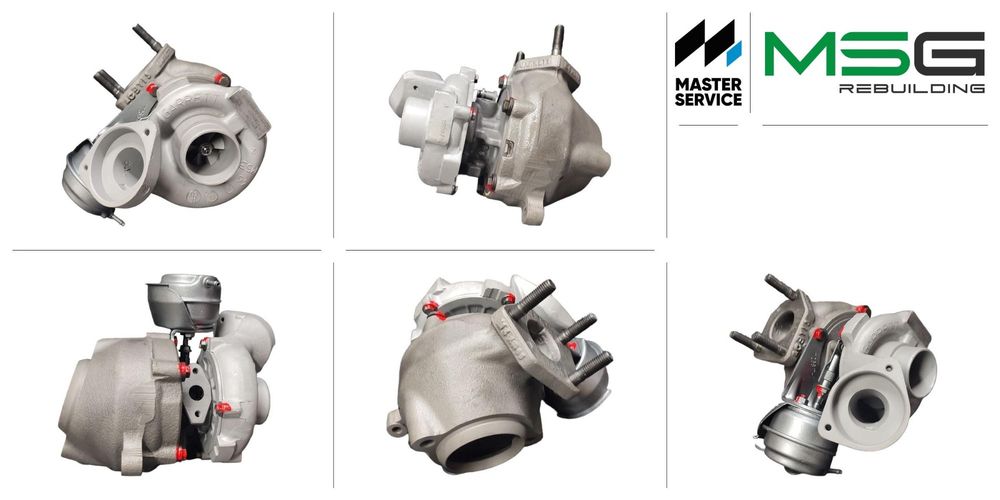 Turbina turbosprężarka regenerowana 717478-0005 11652414329 BMW 3 E46 99-05, X3 E83 04-10