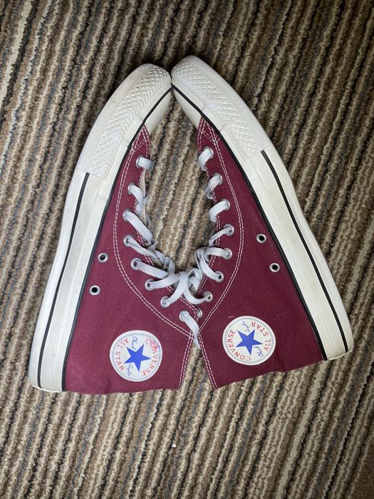 Converse вишневі 45 all star