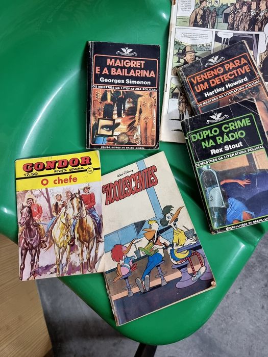 Livros banda desenhada anos 80