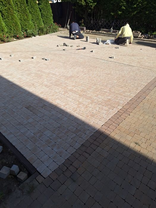 Brukarstwo, tarasy układanie kostki brukowej  WOLNE TERMINY