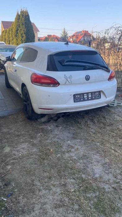 Sprzedam VW Scirocco na części 1.4tsi skrzynia,zderzak