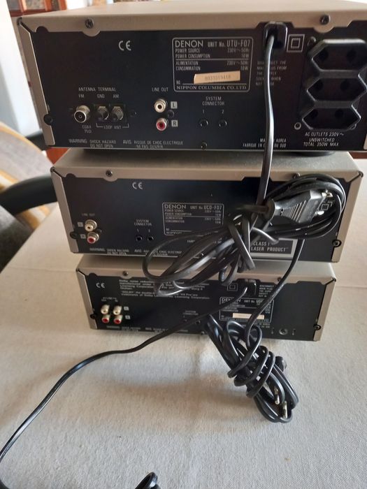 DENON UTU-F07, UCD-F07 e UDR-F07 avariados para arranjo pu peças
