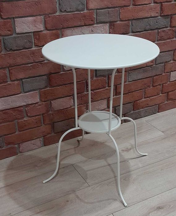Stolik okrągły metalowy ikea
