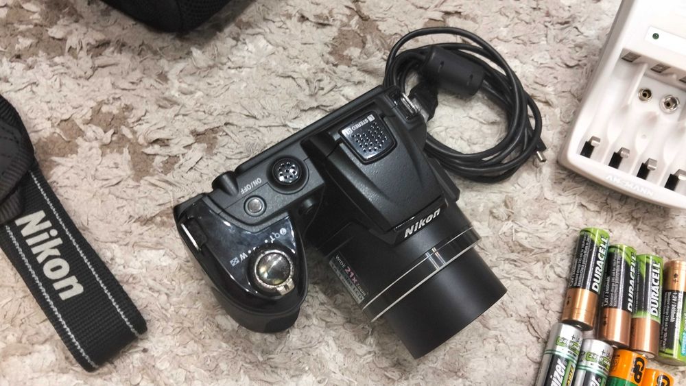 Фотоаппарат Nikon Coolpix L120 + полный комплект