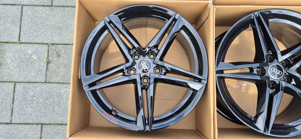 ORYGINALNE felgi aluminiowe AUDI A4 B9 B8 A6 Q3 Q5 18cali 5x112 ET40