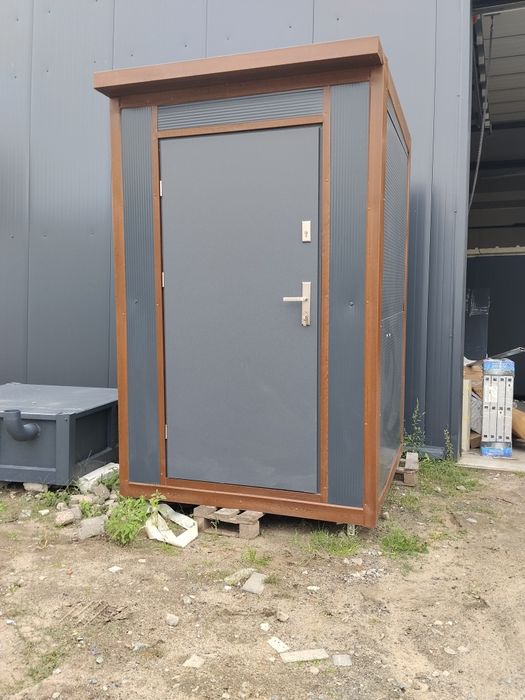 Kontener sanitarny WC kibelek.