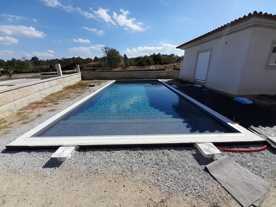 Tela armada para piscinas