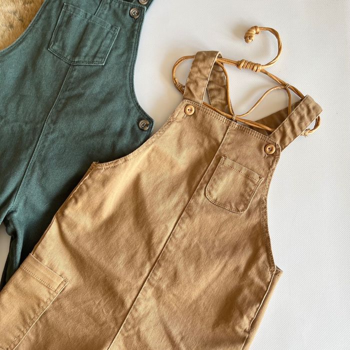 H&M Стильні комбінезони джинсові на весну 18-24 міс 1,5-2 роки