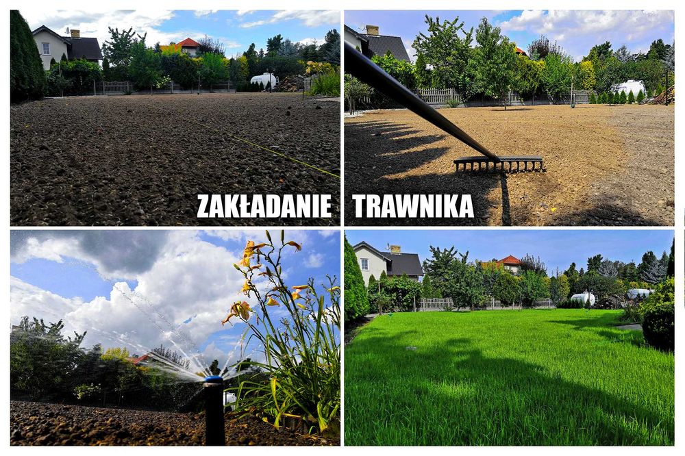 systemy nawadniania / zakładanie trawników / glebogryzarka separacyjna