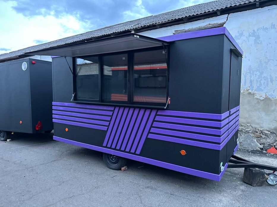 Виготовлення та продажа торгових причіп-кіоск на колесах