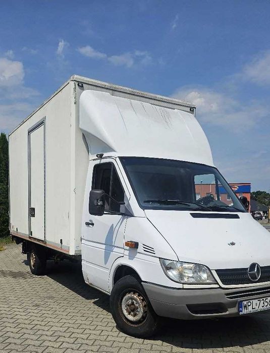 Mercedes Benz Sprinter Kontener Winda