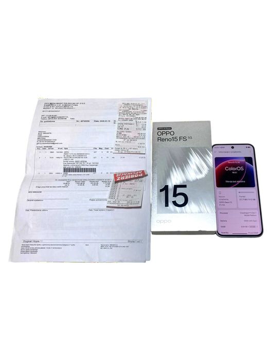 Smartfon Oppo Reno15 FS 8 GB / 512 GB 5G niebieski D.Z G.W