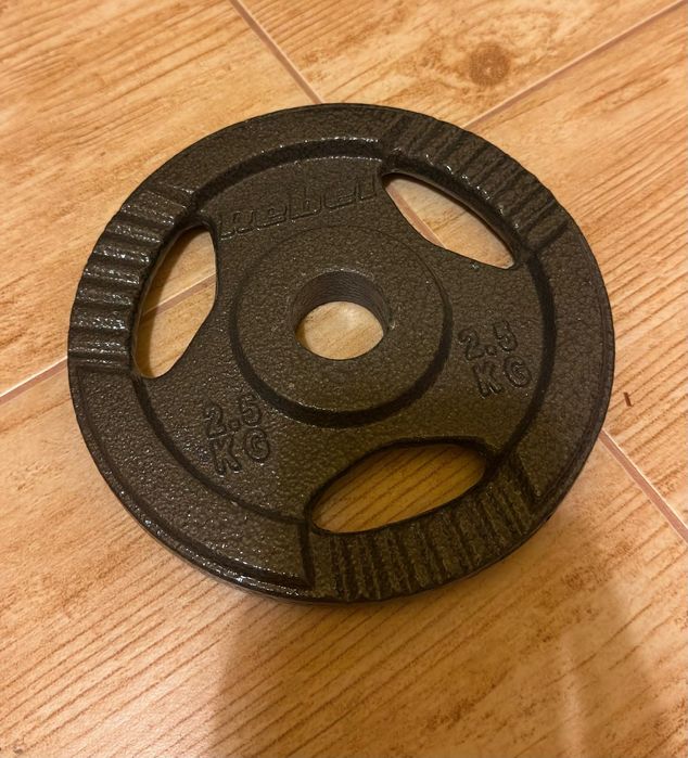 Obciążenie żeliwne 2,5 kg 31 mm 4 szt.