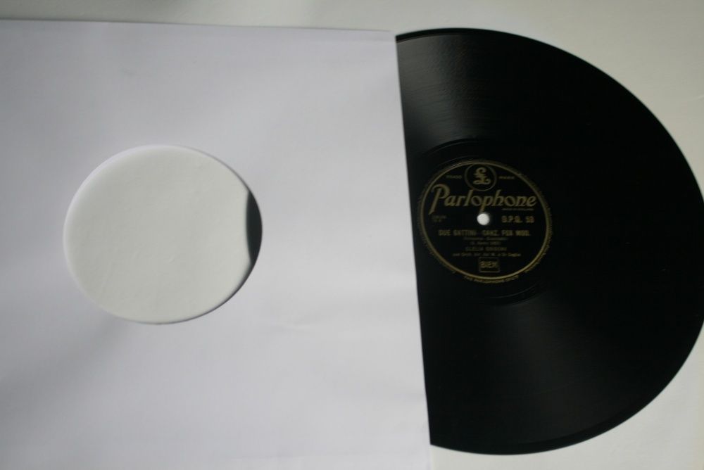 Interior Paper Sleeves for 78 RPM and 10" Vinyl Records