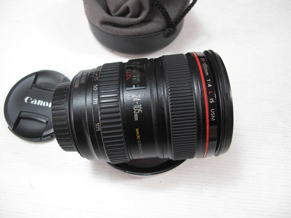 Canon 24-105 L IS tudo excelente condição como se pode ver nas fotos