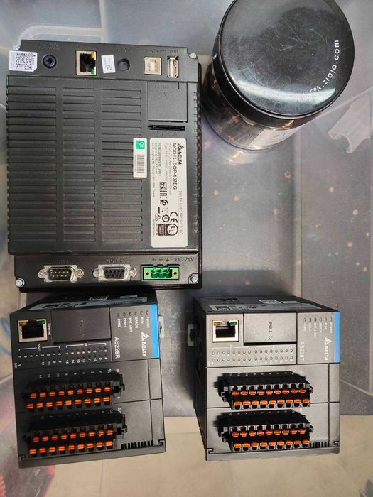 PLC HMI moduły Delta AS200