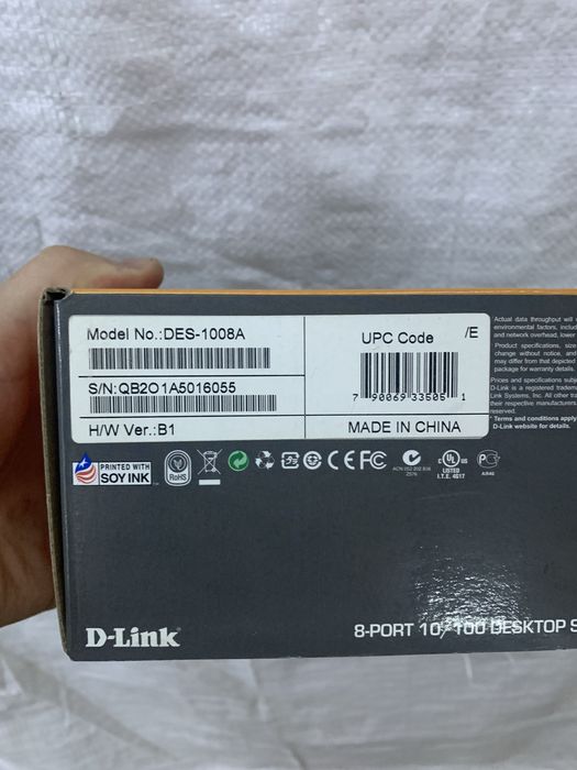 D-Link мод. DES-1008A