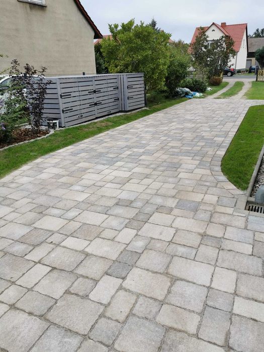 Układanie kostki brukowej, roboty ziemne,odwodnienia