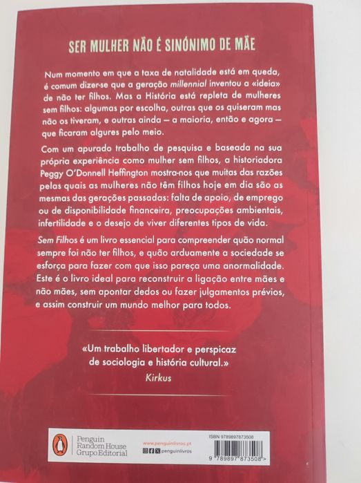 Livro " sem filhos "