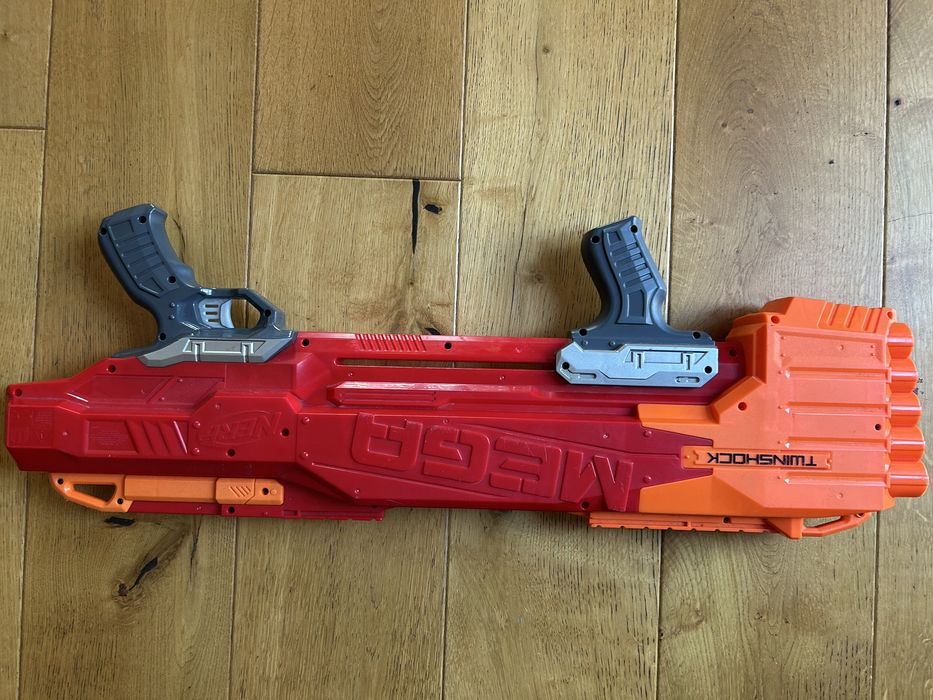 NERF Mega Twinschock stan bdb