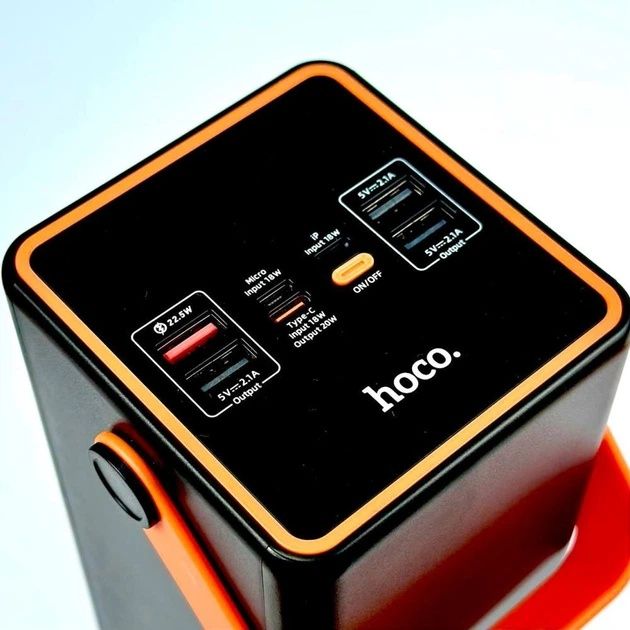 Повербанк з ліхтарем 90000mAh