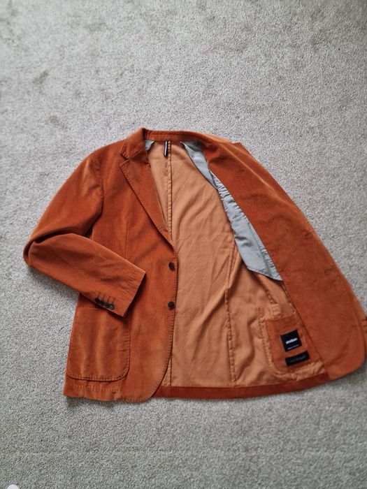 Strellson man's blazer чоловічий оксамитовий блейзер