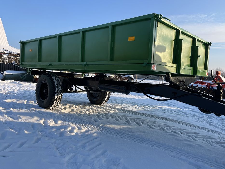 Przyczepki jednoosiowe wywrotki