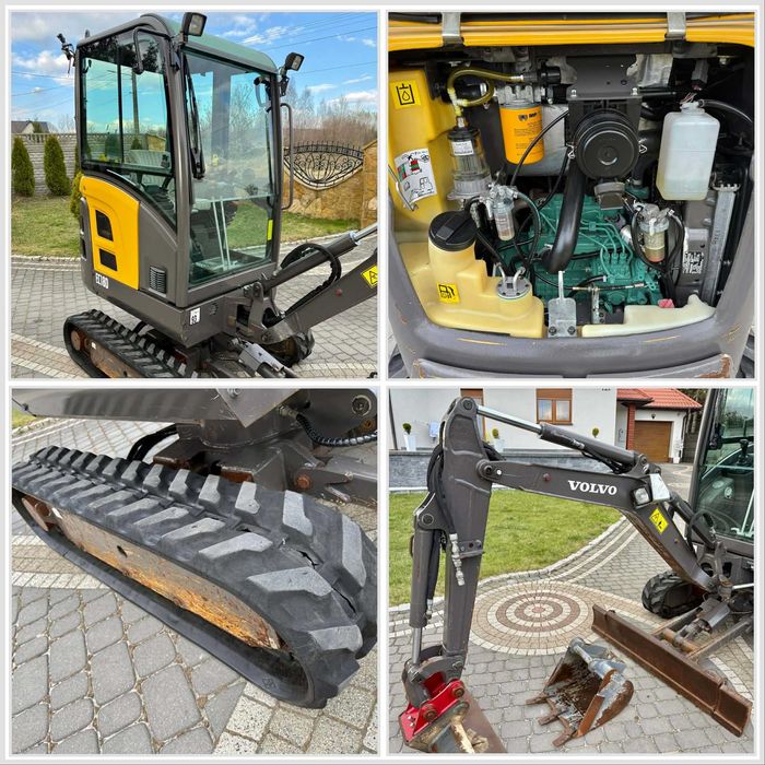 Minikoparka Volvo EC20D *2017ROK, 1800MTG*