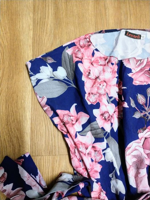 Сукня міді квітковий принт 50-52р