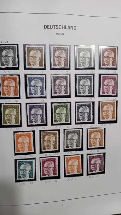 Sprzedam znaczki z Berlina Zachodniego