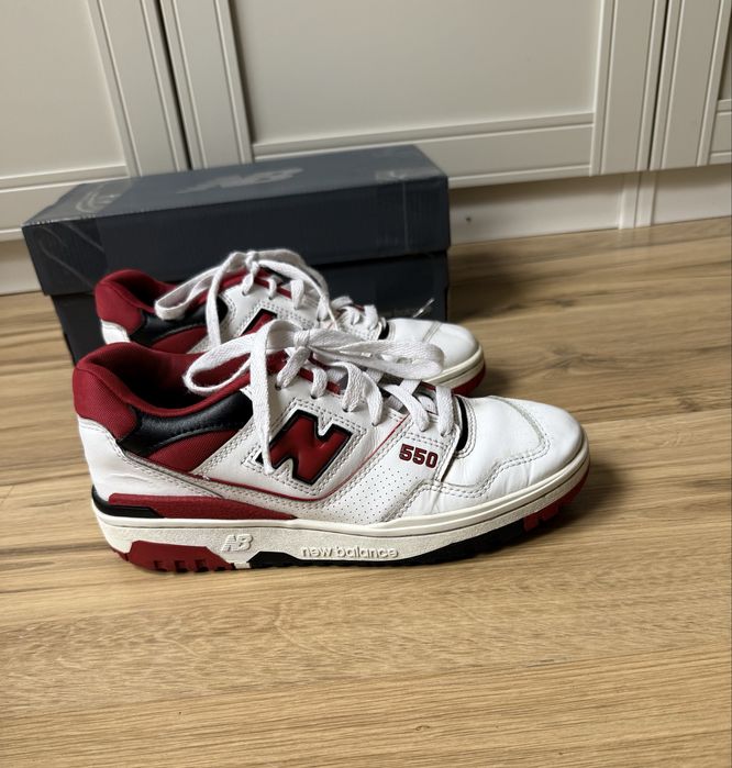New balance 550 red