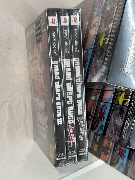 Запаковані  Grand Theft Auto GTA Trilogy 2006 Playstation 2 РІДКІСТЬ