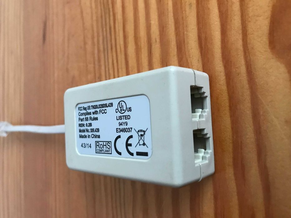 Filtr ADSL  model DSL439