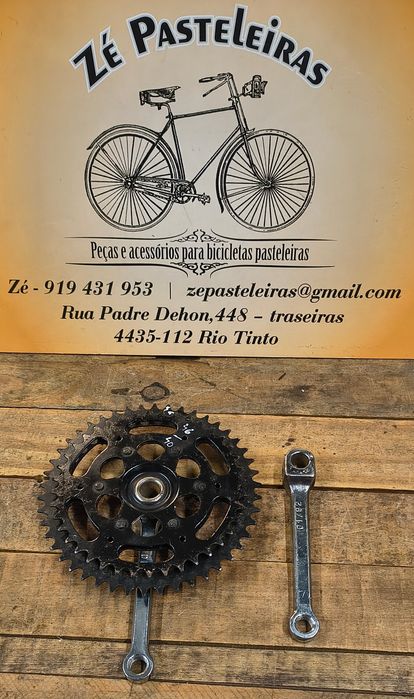 Pasteleira MELFEIRA/ ciclo-fapril simples/single speed dupla clássica