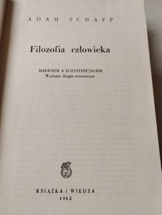 Schaff filozofia człowieka