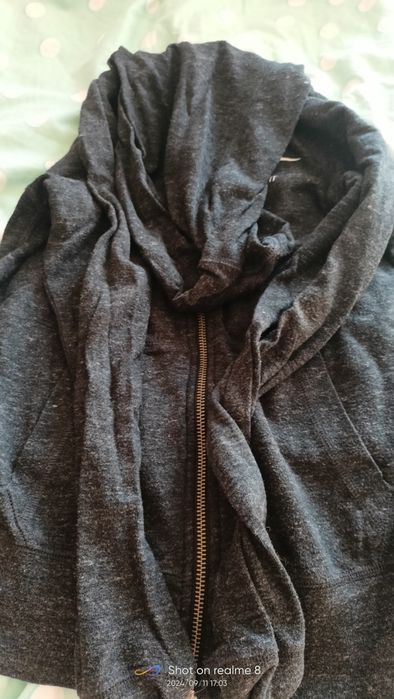 Szaro-czarna bluza Nike