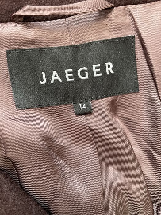 Dlugi plaszcz z angory i welny