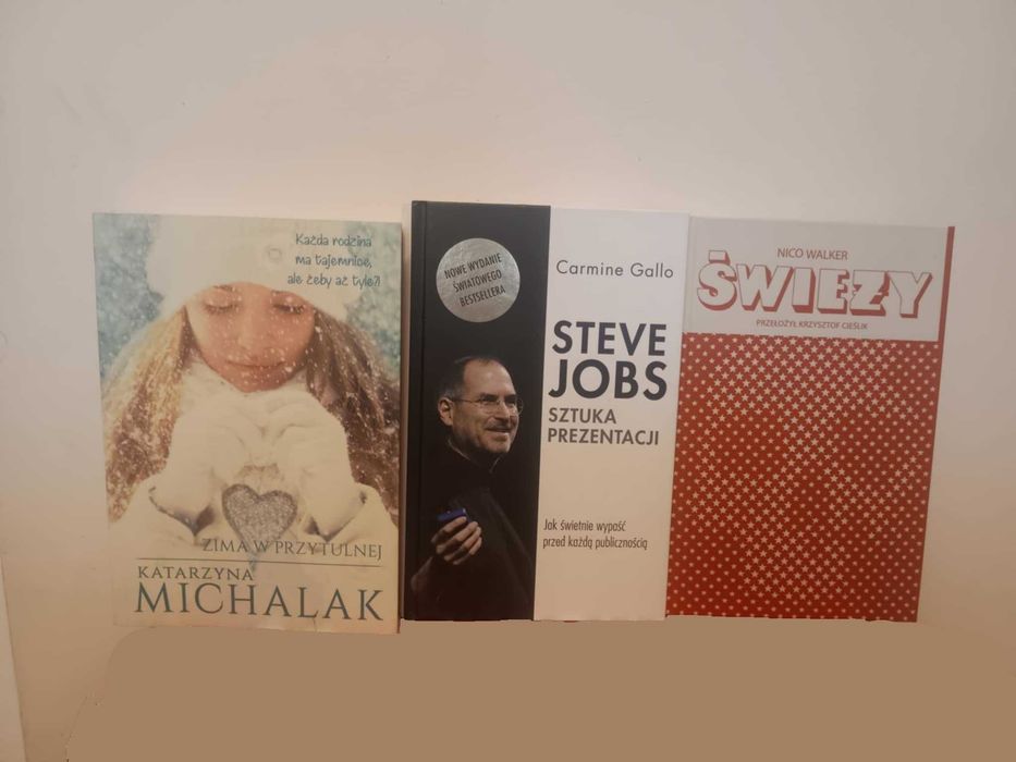 Zestaw 3 książek