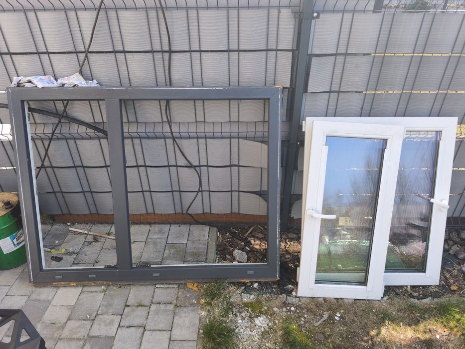 Okno używane - antracyt