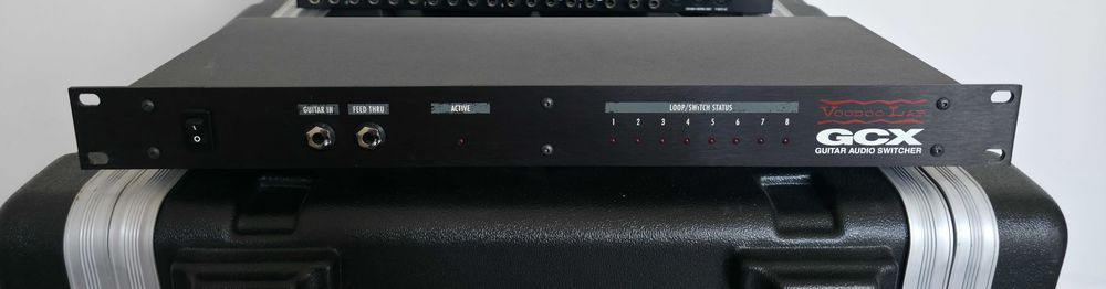 Voodoo Lab GCX Audio Switcher – Pętla efektów MIDI, stan bdb technicznie, zasilacz