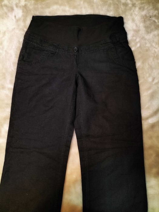 Calças Pré-mamã, tam. 40, H&M MAMA