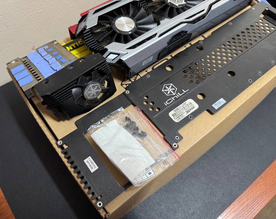 Охолодження відеокарти INNO3D GTX1070