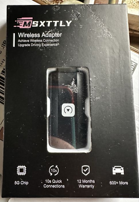 Бездротовий адаптер CarPlay MSXTTLY U2C-AIR 3.0