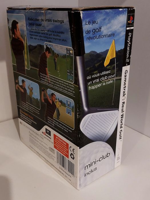 Real World Golf ps2 PlayStation Gametrak Controler Bundle new Sealed