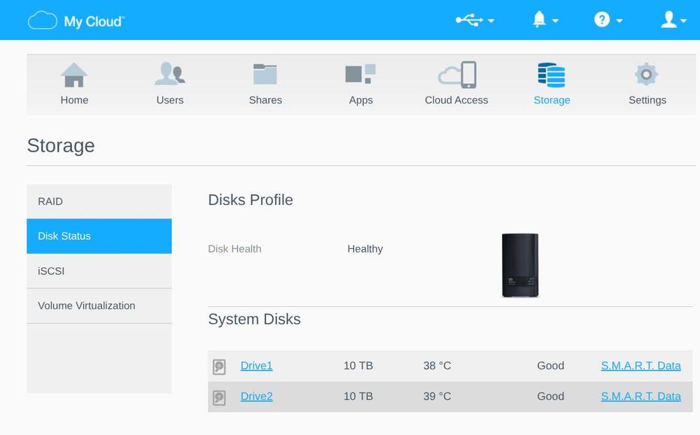 NAS / Storage WD My Cloud EX2 – Como novo | A sua cloud pessoal, simples e poderosa