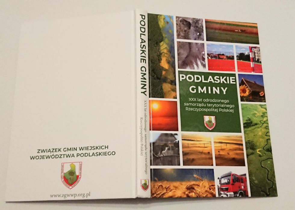 Książka Podlaskie Gminy oprawa twarda