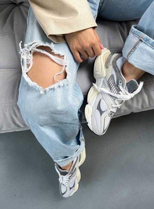 Кроссовки Женские New Balance 9060 Rain Cloud Grey/Кросівки Жіночі НБ