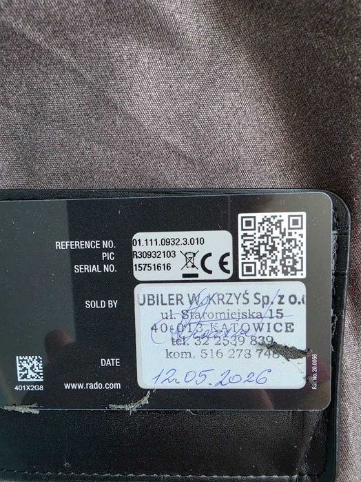 Zegarek Rado  Centrix R30932103