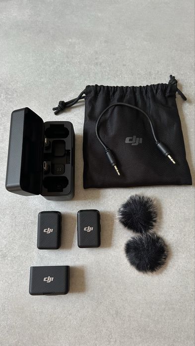 DJI Mic zestaw mikrofonów mikroporty